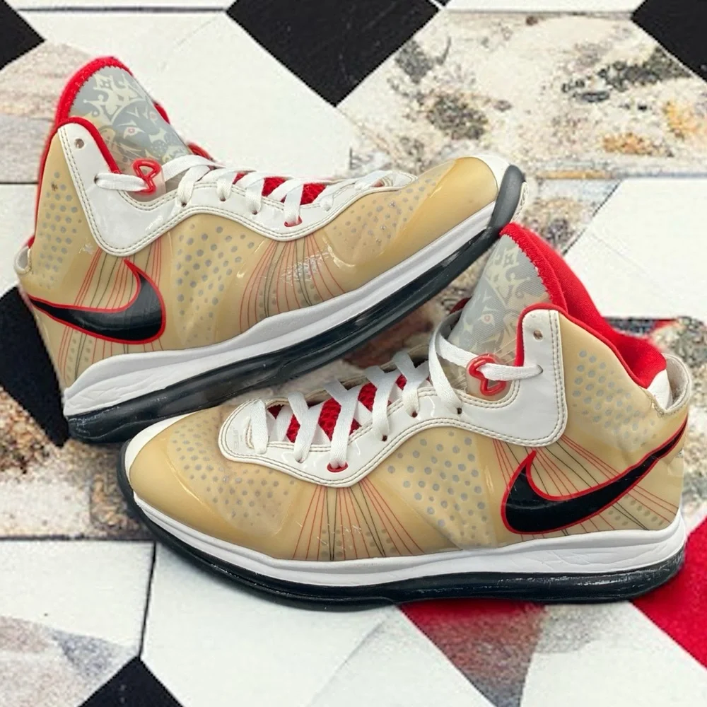 Nike LeBron 8 V/2 “Home” | 2011 OG | Men’s 8.5 / Women’s 10 | Rare Collectible - Picture 2 of 12